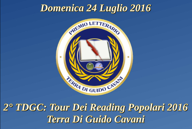 2° TDGC: Tour Dei Reading Popolari 2016 Terra di Guido Cavani